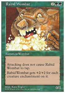 Rabid Wombat - Fifth Edition (Uncommon) Hauptbild