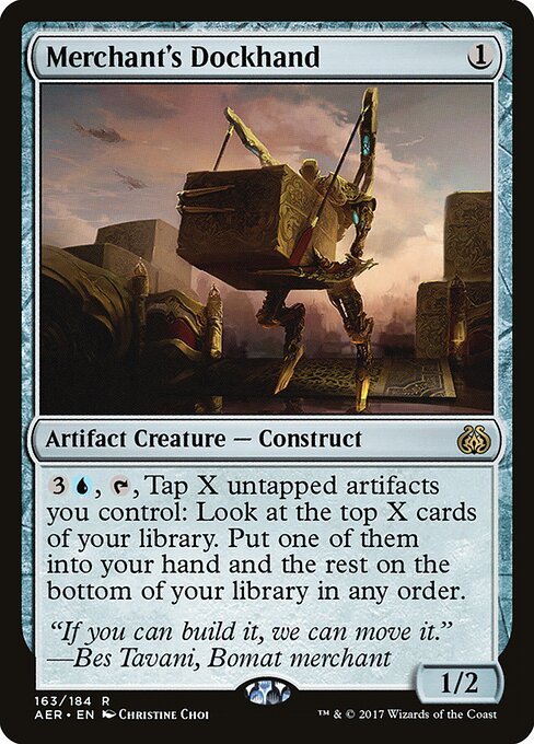 Merchant's Dockhand – Aether Revolt (AER-163) Magic: The Gathering card | LC-REM-20260804-15339618107724-955b4bc9-1ded-4f23-b415-ab968c681eb7