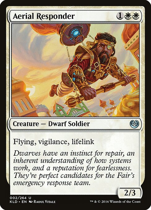 Aerial Responder – Kaladesh (KLD-2) Magic: The Gathering card | LC-REM-20260804-15150659830092-956adc86-c0d9-4408-837e-b5def19af1ec