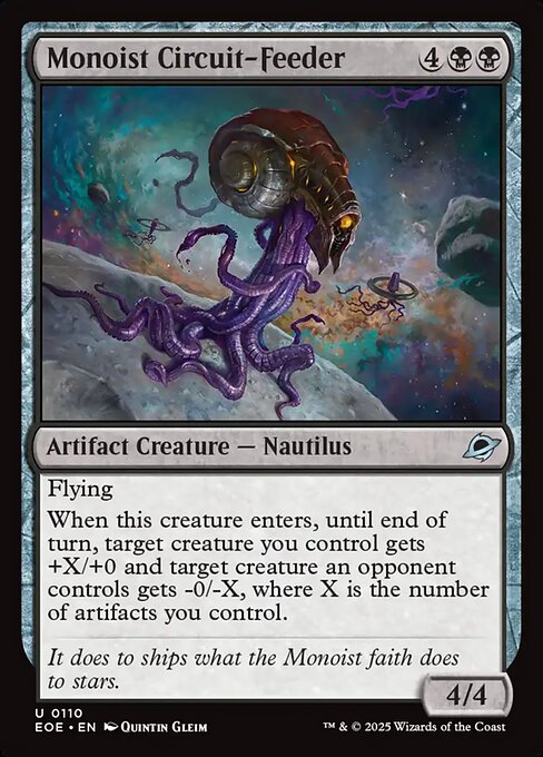Monoist Circuit-Feeder – Edge of Eternities (EOE-110) Magic: The Gathering card | LC-REM-20260804-15523471950156-957ae7aa-98d6-402a-9b20-e3e5b7e8dfe3 Hoofdafbeelding