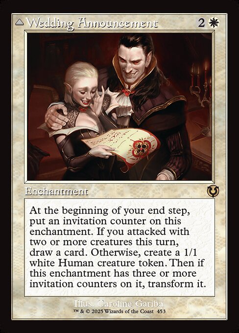 Wedding Announcement // Wedding Festivity – Innistrad Remastered (INR-453) Magic: The Gathering card | LC-REM-20260804-15339703238988-959a1a42-f9d4-4b06-92ea-f4e86c07a251