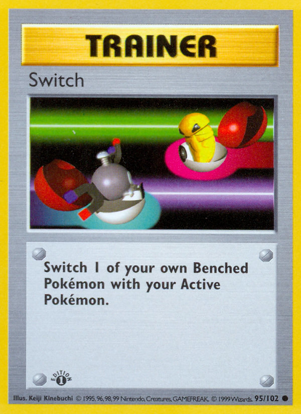 Switch – Base Set 95 – Pokémon TCG single card Hoofdafbeelding