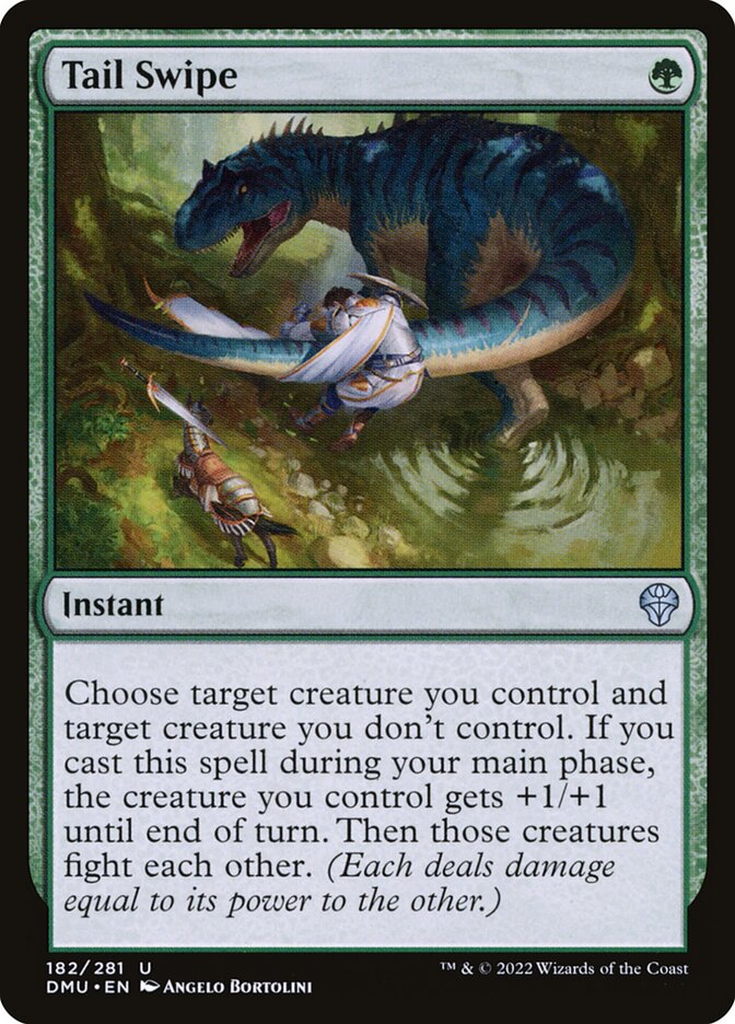 Tail Swipe - Dominaria United (Uncommon) [DMU-182]