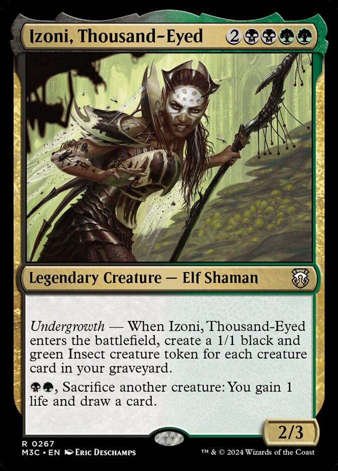 Izoni, Thousand-Eyed - Commander: Modern Horizons 3 (Rare) [M3C-267] Main image