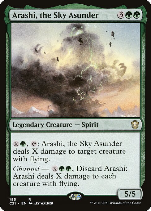 Arashi, the Sky Asunder – Commander 2021 (C21-185) Magic: The Gathering card Hauptbild