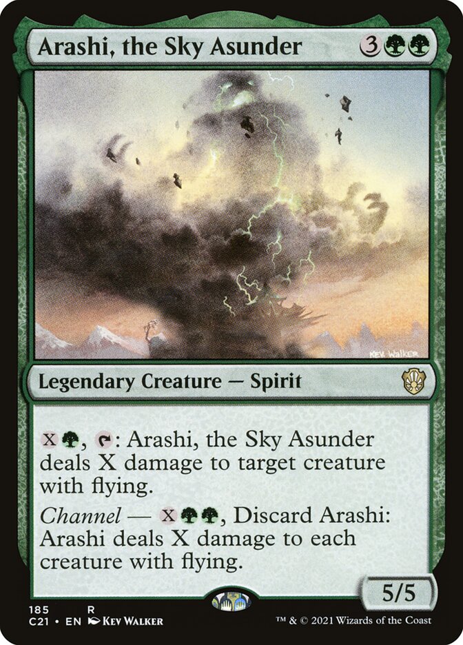 Arashi, the Sky Asunder - Commander: Strixhaven (Rare) [C21-185] Main image
