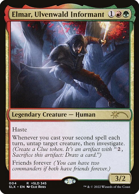 Elmar, Ulvenwald Informant – Universes Within (SLX-4) Magic: The Gathering card