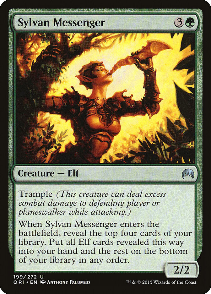 Sylvan Messenger - Magic Origins (Uncommon) [ORI-199] Main image