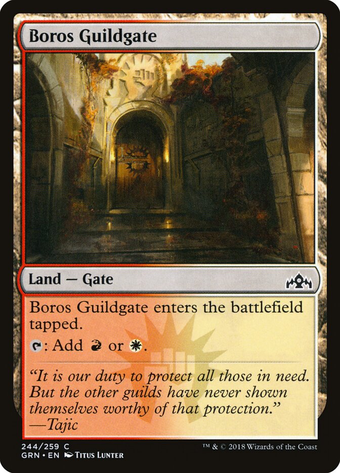Boros Guildgate (V.2) - Guilds of Ravnica (Common) [GRN-244]