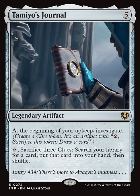 Tamiyo's Journal – Innistrad Remastered (INR-272) Magic: The Gathering card