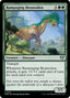 Magic-kaart Rampaging Brontodon CMM-315 uit Commander Masters (Uncommon)