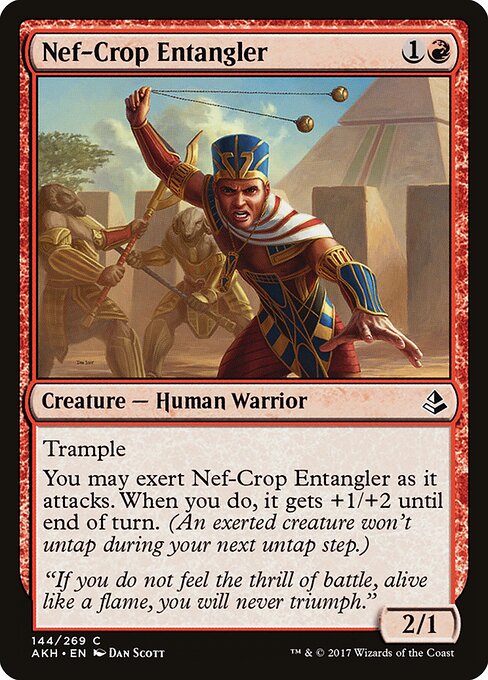 Nef-Crop Entangler – Amonkhet (AKH-144) Magic: The Gathering card