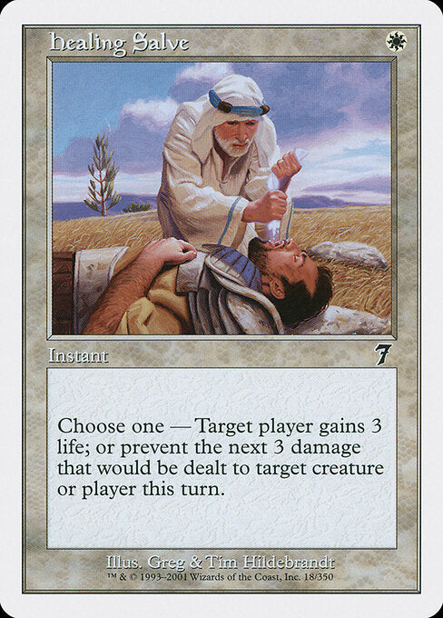 Healing Salve – Seventh Edition (7ED-18) Magic: The Gathering card