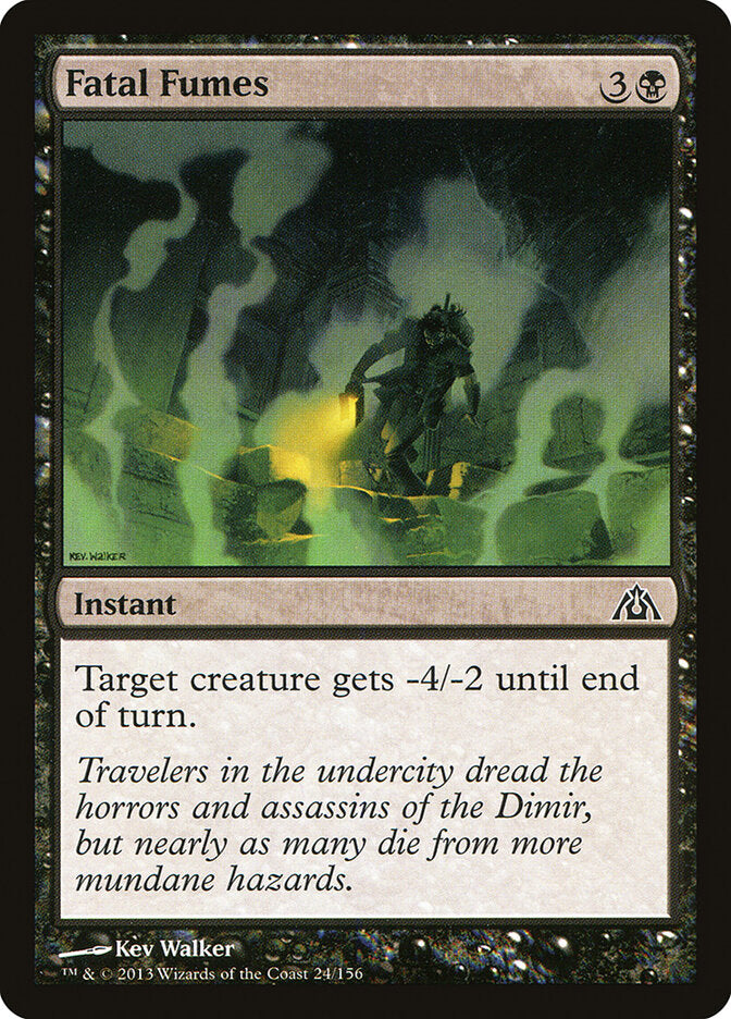 Fatal Fumes - Dragon's Maze (Common) [DGM-24]
