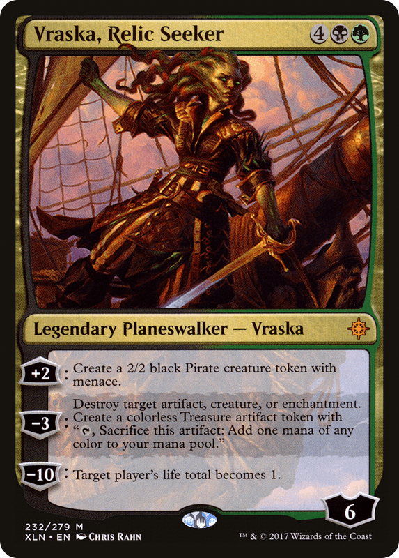 Vraska, Relic Seeker – Ixalan 232 – Magic: The Gathering single card | Lichcards Imagen principal del producto