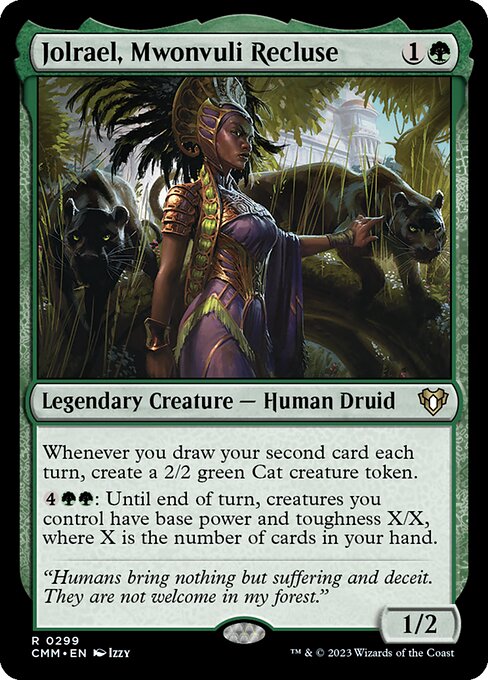 Jolrael, Mwonvuli Recluse – Commander Masters (CMM-299) Magic: The Gathering card