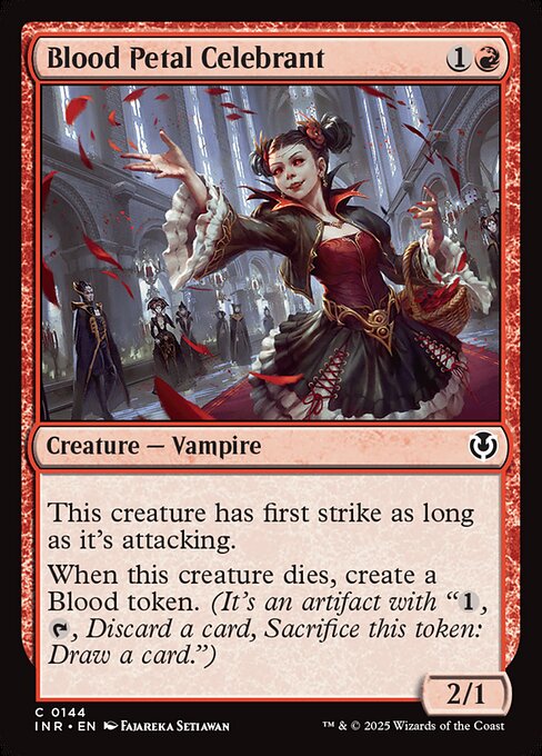 Blood Petal Celebrant – Innistrad Remastered (INR-144) Magic: The Gathering card