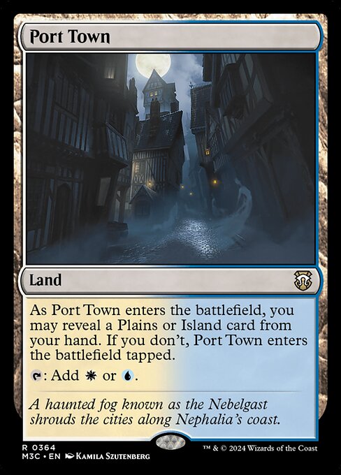 Port Town – Modern Horizons 3 Commander (M3C-364) Magic: The Gathering card | LC-REM-20260804-15339631280460-96faa127-f71a-47e3-a94b-895fc6b0d6fd