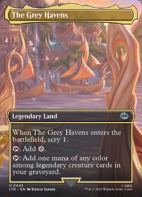 The Grey Havens – The Lord of the Rings: Tales of Middle-earth (LTR-443) Magic: The Gathering card | LC-REM-20260804-15150955233612-9714aa30-1db2-4670-9a0b-72acfc3f703c Hauptbild
