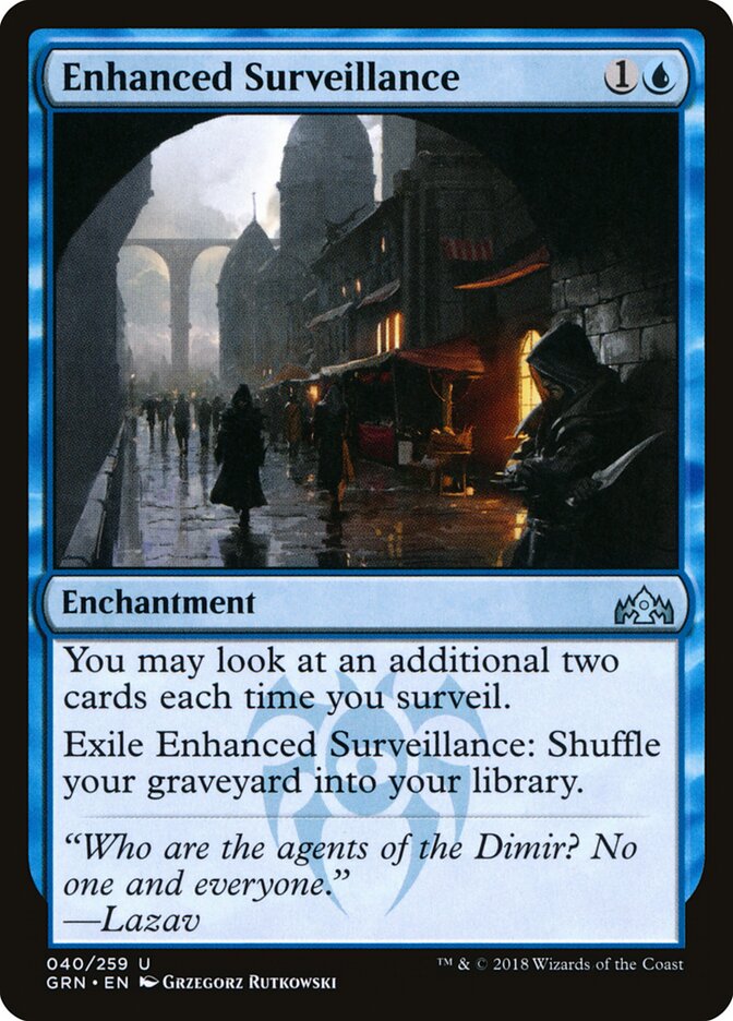 Enhanced Surveillance - Guilds of Ravnica (Uncommon) [GRN-40]