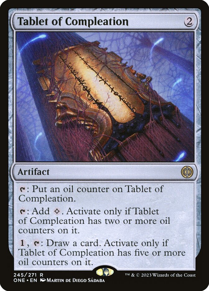 Tablet of Compleation - Phyrexia: All Will Be One (Rare) [ONE-245] Main image