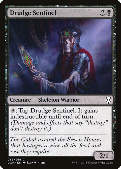 Drudge Sentinel – Dominaria (DOM-89) Magic: The Gathering card Image principale du produit