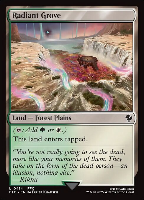 Radiant Grove – Final Fantasy Commander (FIC-414) Magic: The Gathering card | LC-REM-20260804-15340104974668-977bf5a1-81f2-4c5b-a227-347bf8e19554
