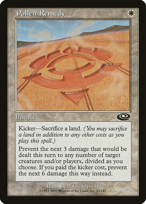 Pollen Remedy – Planeshift (PLS-13) Magic: The Gathering card