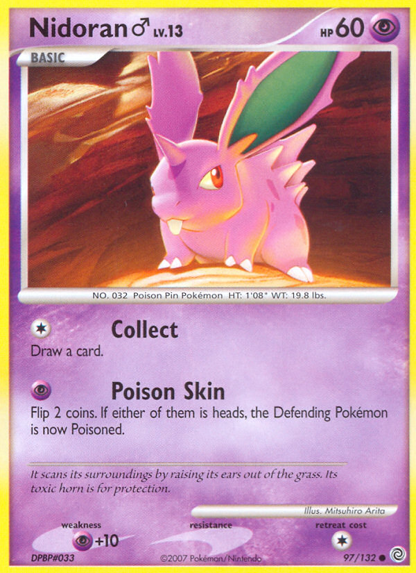 Nidoran – Secret Wonders 97 – Pokémon TCG single card Hoofdafbeelding