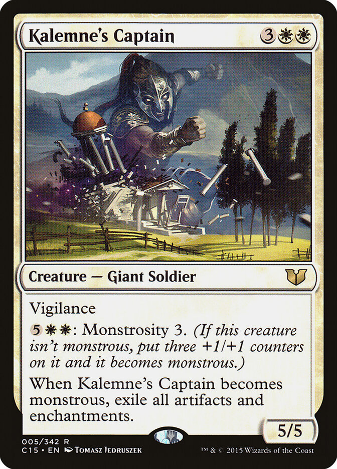 Kalemne's Captain - Commander 2015 (Rare) [C15-5] Hoofdafbeelding