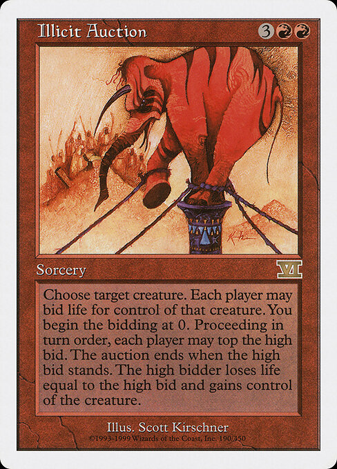 Illicit Auction – Classic Sixth Edition (6ED-190) Magic: The Gathering card | LC-REM-20260804-15520557269324-97d68c39-cfdd-4883-9058-d648d073ae36