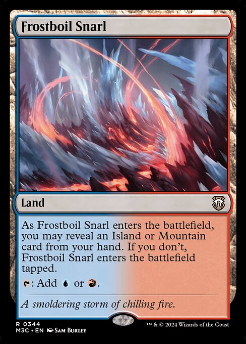 Frostboil Snarl – Modern Horizons 3 Commander (M3C-344) Magic: The Gathering card | LC-REM-20260804-15339564859724-9800a62b-df61-4363-80ce-81815f279c18