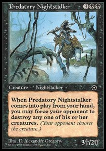 Predatory Nightstalker - Portal Second Age (Uncommon) Imagen principal del producto