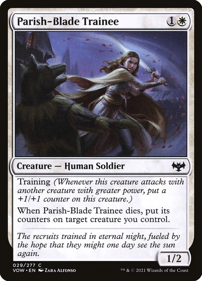Parish-Blade Trainee - Innistrad: Crimson Vow (Common) [VOW-29]