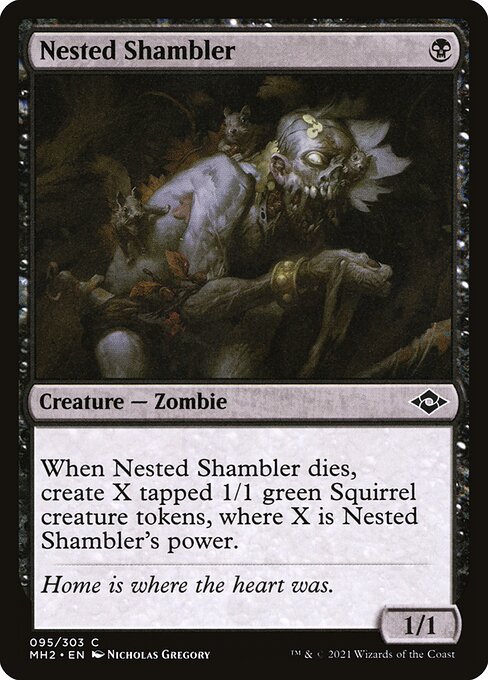 Nested Shambler – Modern Horizons 2 (MH2-95) Magic: The Gathering card
