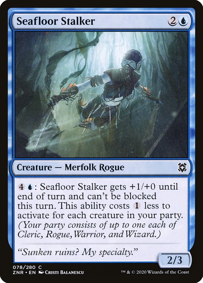 Seafloor Stalker - Zendikar Rising (Common) [ZNR-78]