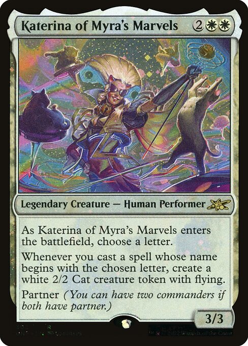 Katerina of Myra's Marvels – Unfinity (UNF-302) Magic: The Gathering card | LC-REM-20260804-15339601297740-98665cc0-efb1-4079-95cc-8dca6148c320 Hoofdafbeelding