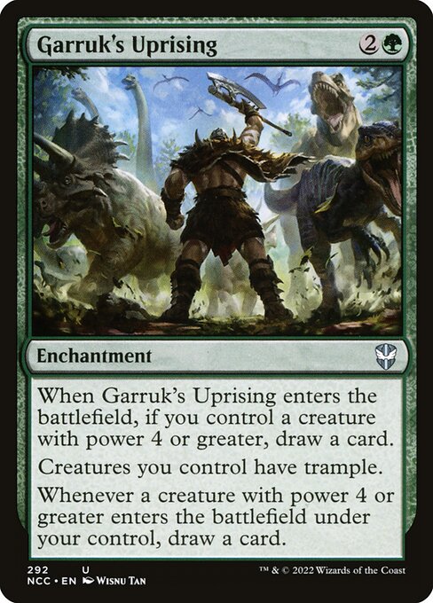 Garruk's Uprising – New Capenna Commander (NCC-292) Magic: The Gathering card | LC-REM-20260804-15681709343052-98795a31-7b54-4ad1-ac87-3f58e71dbeb7