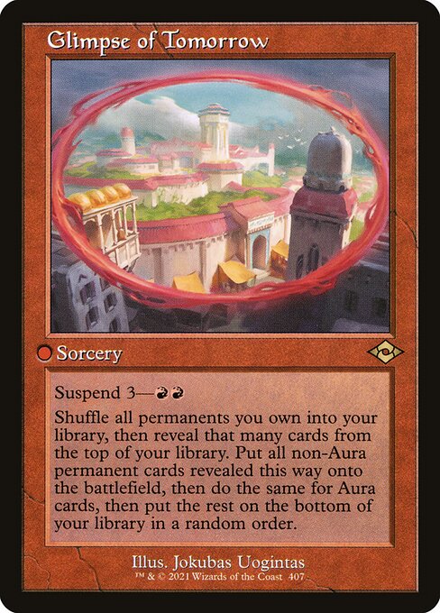 Glimpse of Tomorrow – Modern Horizons 2 (MH2-407) Magic: The Gathering card | LC-REM-20260804-15369846522188-988137f8-40a3-4308-b297-a9a4d171181d