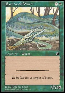Barbtooth Wurm - Portal Second Age (Common)