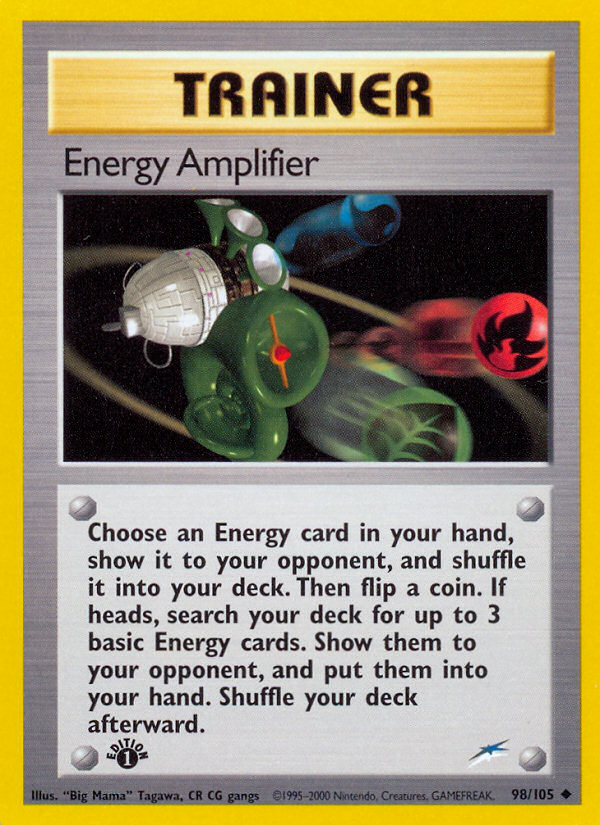 Energy Amplifier – Neo Destiny 98 – Pokémon TCG single card Image principale du produit