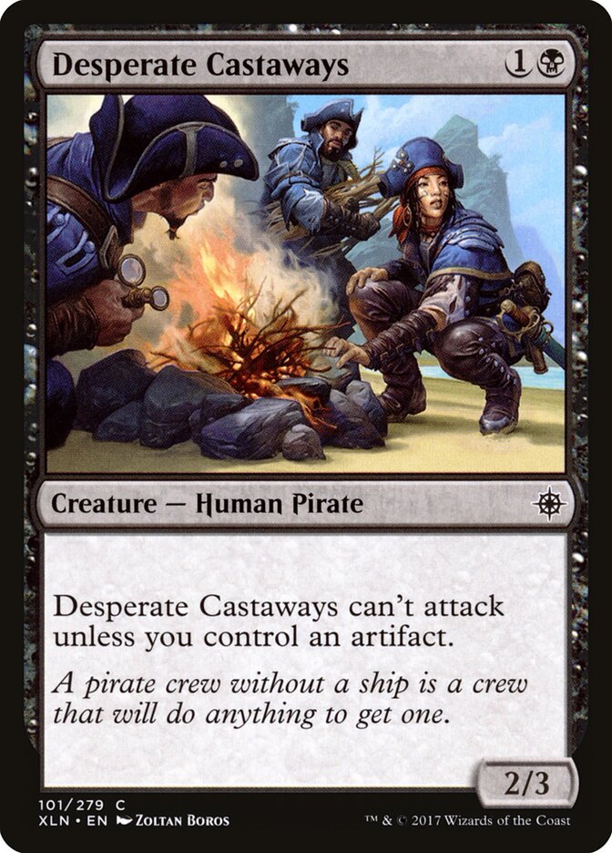 Desperate Castaways - Ixalan (Common) [XLN-101] Image principale du produit