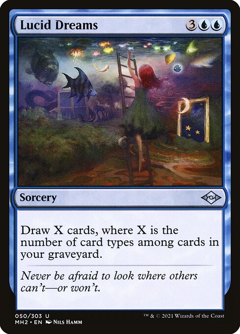 Lucid Dreams – Modern Horizons 2 (MH2-50) Magic: The Gathering card