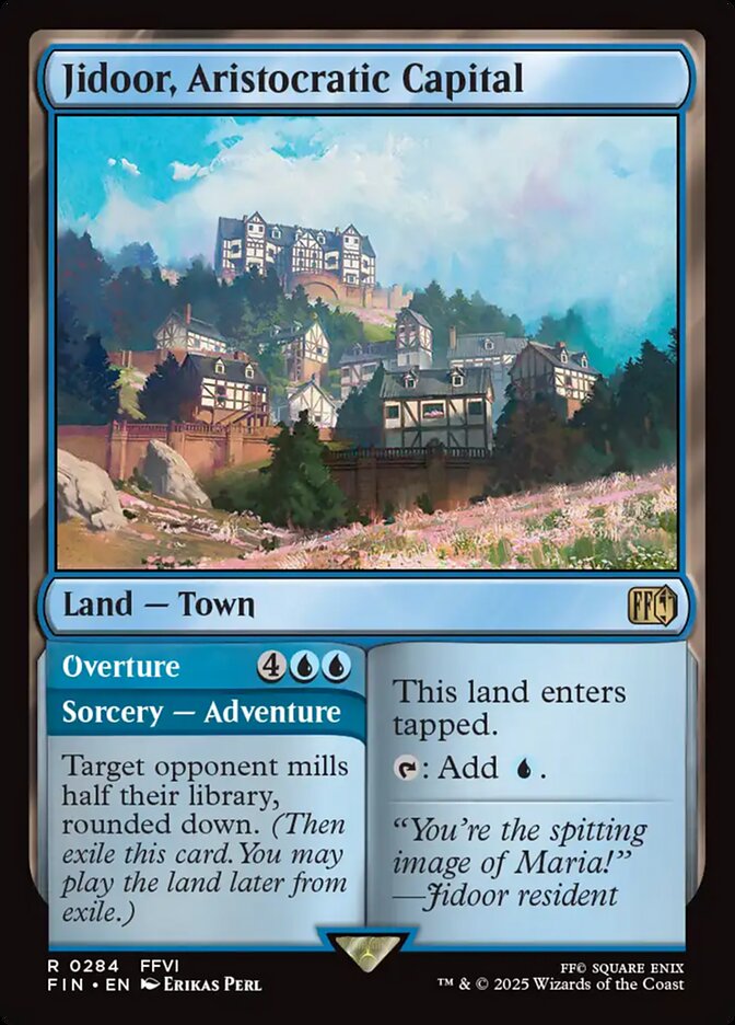 Jidoor, Aristocratic Capital // Overture - Magic: The Gathering - FINAL FANTASY (Rare) [FIN-284] Main image
