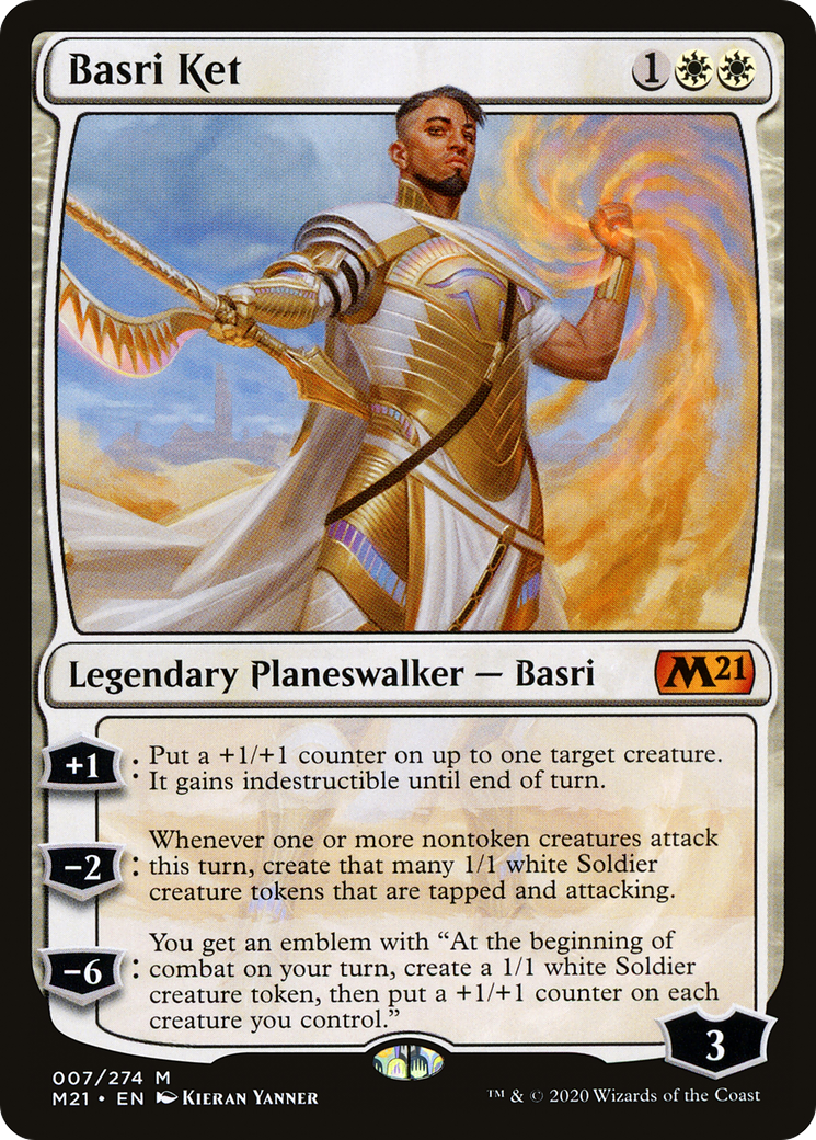 Basri Ket – Core 2021 7 – Magic: The Gathering single card Main image