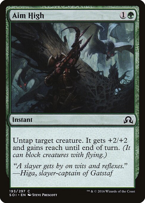 Aim High – Shadows over Innistrad (SOI-193) Magic: The Gathering card Hauptbild