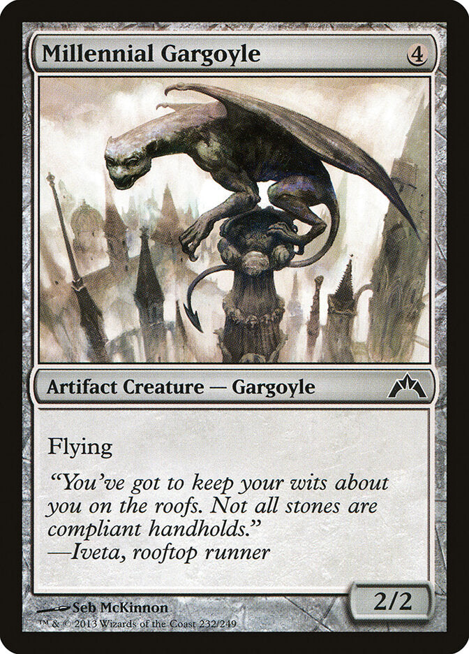 Millennial Gargoyle - Gatecrash (Common) [GTC-232]