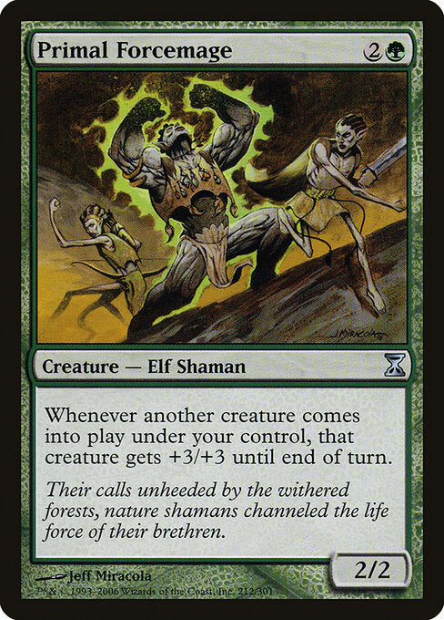 Primal Forcemage – Time Spiral (TSP-212) Magic: The Gathering card
