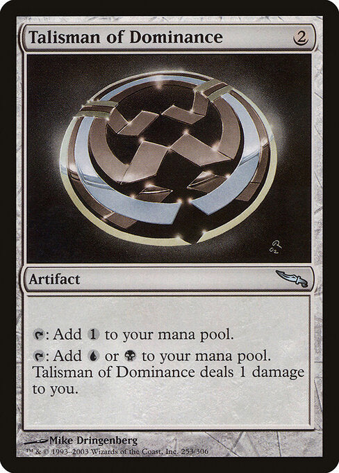 Talisman of Dominance – Mirrodin (MRD-253) Magic: The Gathering card | LC-REM-20260804-15617497432396-991037a2-fea2-49f5-8ace-ebbf9f678cff