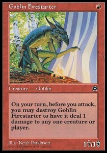 Goblin Firestarter - Portal Second Age (Uncommon) Imagen principal del producto